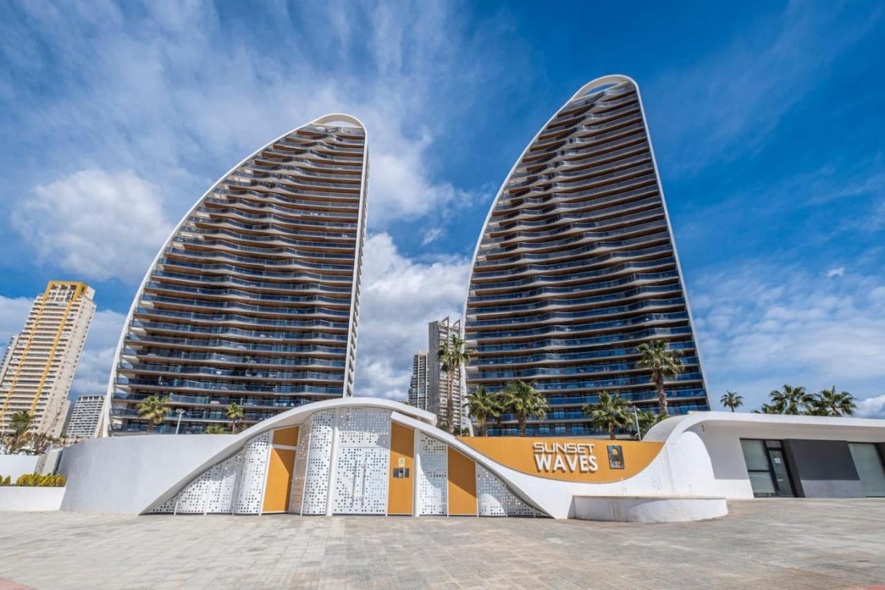 Lujo En Sunset Waves Sauna Tenis Vistas Al Mar Gym *