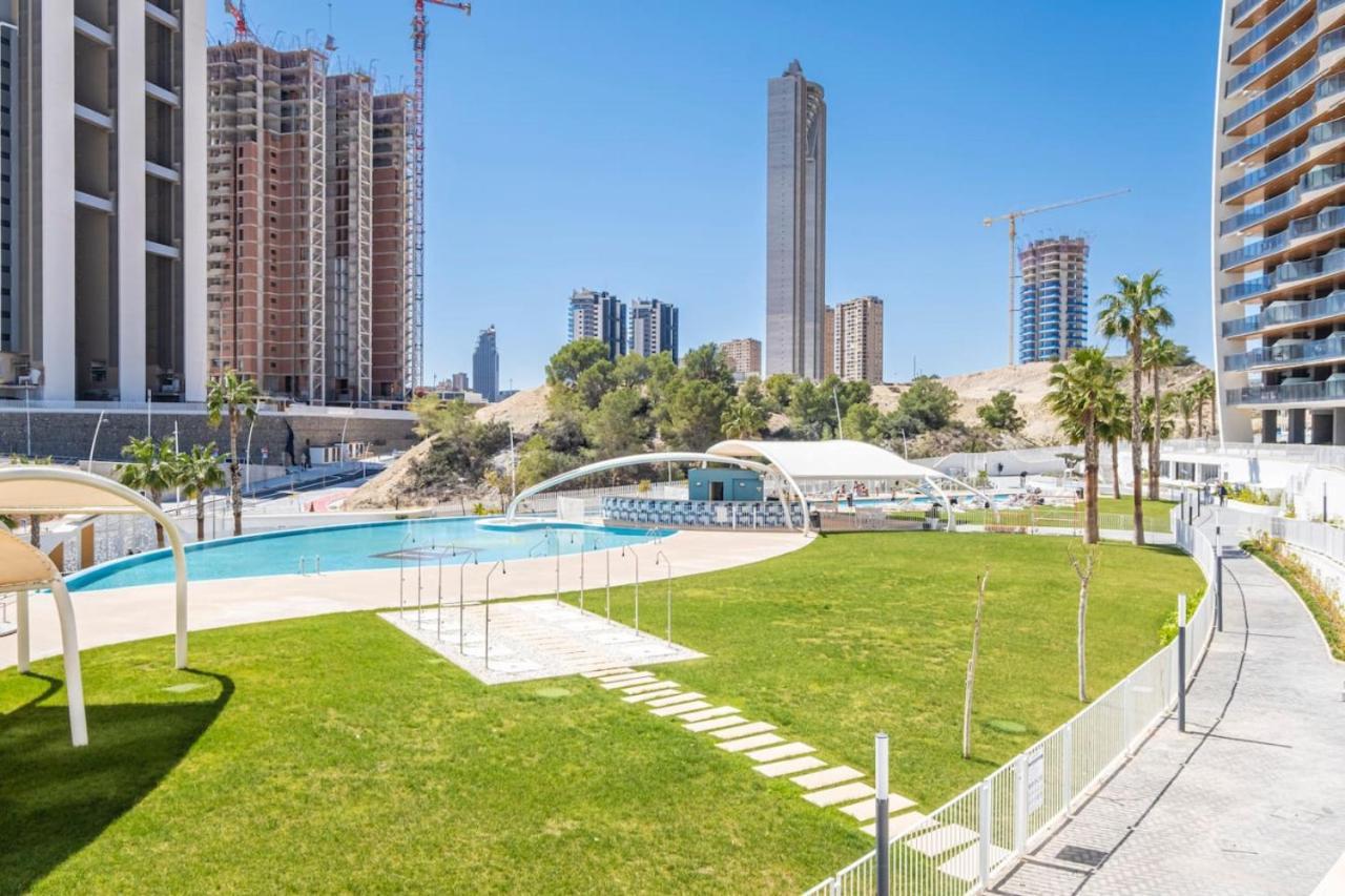 Lujo En Sunset Waves Sauna Tenis Vistas Al Mar Gym * Benidorm