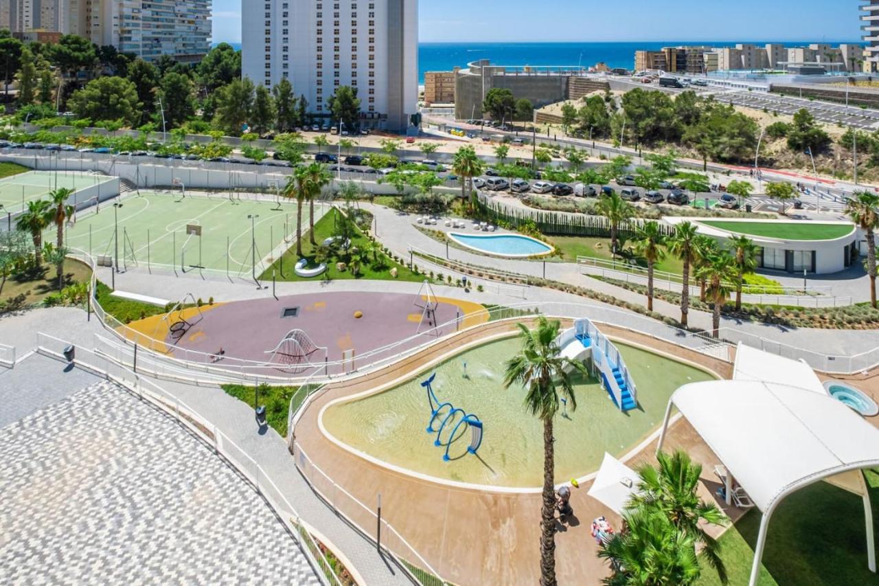 Lujo En Sunset Waves Sauna Tenis Vistas Al Mar Gym * Benidorm